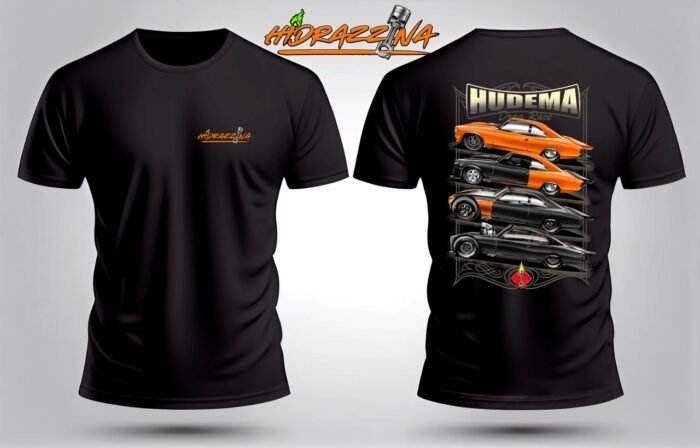 Camiseta Hudema - Estampa Evolução